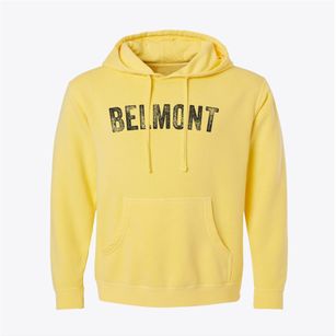 Belmont North Carolina Timeless Retro Pigment-Dyed Hoodie