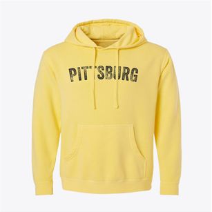 Pittsburg California Timeless Retro Pigment-Dyed Hoodie