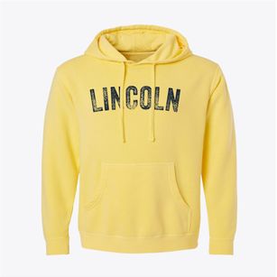Lincoln Alabama Timeless Retro Pigment-Dyed Hoodie