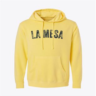 La Mesa California Timeless Retro Pigment-Dyed Hoodie
