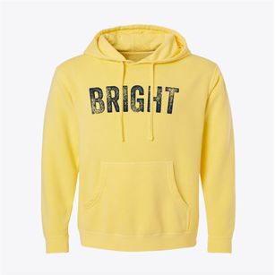 Bright Indiana Timeless Retro Pigment-Dyed Hoodie
