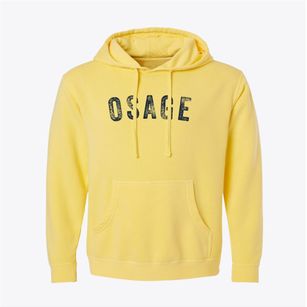 Osage Iowa Timeless Retro Pigment-Dyed Hoodie