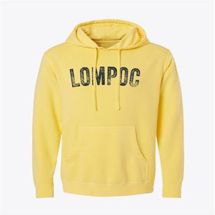 Lompoc California Timeless Retro Pigment-Dyed Hoodie