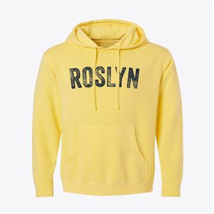 Roslyn New York Timeless Retro Pigment-Dyed Hoodie