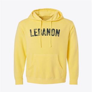 Lebanon Wisconsin Timeless Retro Pigment-Dyed Hoodie