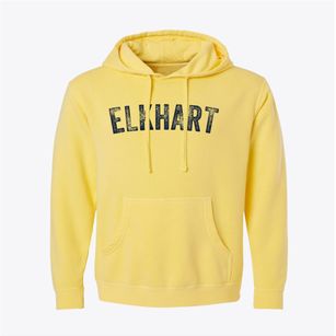 Elkhart Texas Timeless Retro Pigment-Dyed Hoodie