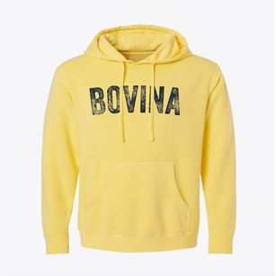 Bovina Wisconsin Timeless Retro Pigment-Dyed Hoodie