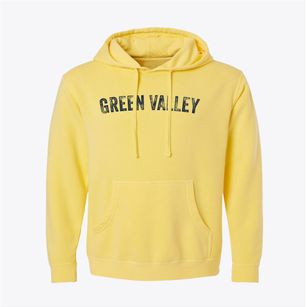 Green Valley Illinois Timeless Retro Pigment-Dyed Hoodie