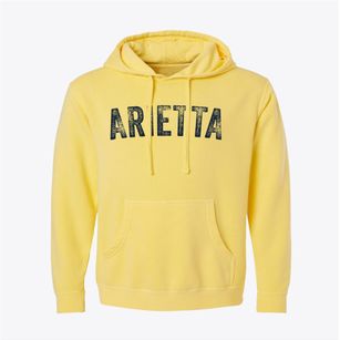 Arietta New York Timeless Retro Pigment-Dyed Hoodie