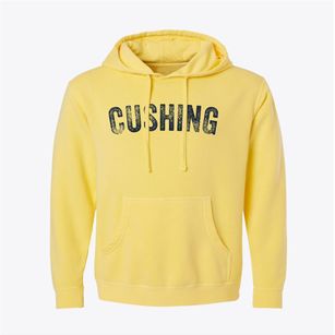 Cushing Iowa Timeless Retro Pigment-Dyed Hoodie