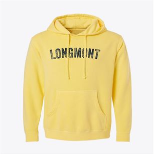 Longmont Colorado Timeless Retro Pigment-Dyed Hoodie