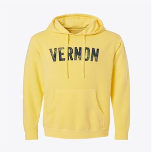 Vernon Illinois Timeless Retro Pigment-Dyed Hoodie