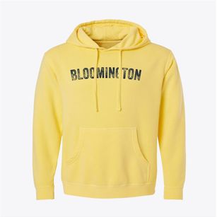 Bloomington Minnesota Timeless Retro Pigment-Dyed Hoodie