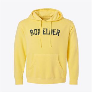 Box Elder South Dakota Timeless Retro Pigment-Dyed Hoodie