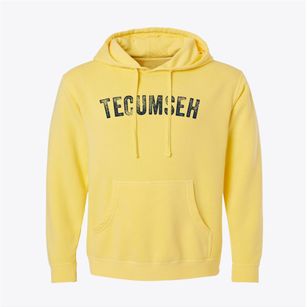 Tecumseh Michigan Timeless Retro Pigment-Dyed Hoodie