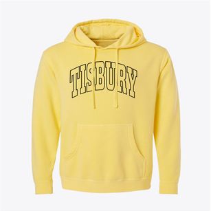 Tisbury Massachusetts Trendy Block Pigment-Dyed Hoodie