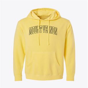 Mount Vernon Maryland Trendy Block Pigment-Dyed Hoodie