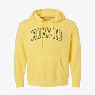 Howard Ohio Trendy Block Pigment-Dyed Hoodie