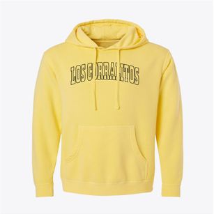 Los Corralitos Texas Trendy Block Pigment-Dyed Hoodie