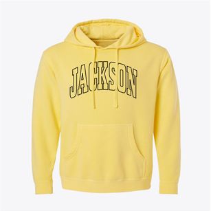 Jackson Tennessee Trendy Block Pigment-Dyed Hoodie