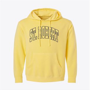St. Robert Missouri Trendy Block Pigment-Dyed Hoodie
