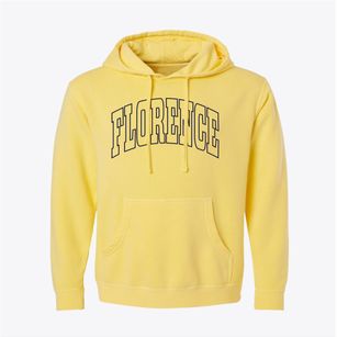 Florence Kentucky Trendy Block Pigment-Dyed Hoodie