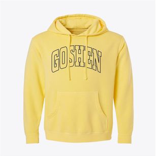 Goshen New Hampshire Trendy Block Pigment-Dyed Hoodie
