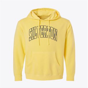 Silverton Texas Trendy Block Pigment-Dyed Hoodie