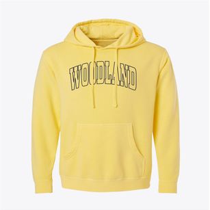 Woodland Minnesota Trendy Block Pigment-Dyed Hoodie