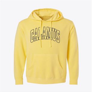 Calamus Iowa Trendy Block Pigment-Dyed Hoodie
