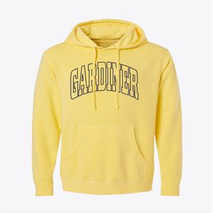 Gardiner Oregon Trendy Block Pigment-Dyed Hoodie