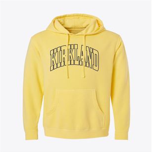 Kirkland Washington Trendy Block Pigment-Dyed Hoodie