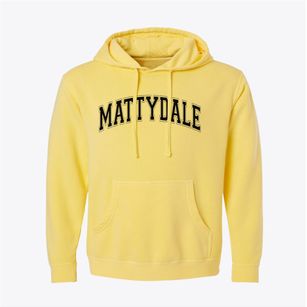 Mattydale New York Varsity Pigment-Dyed Hoodie