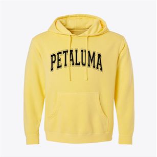 Petaluma California Varsity Pigment-Dyed Hoodie