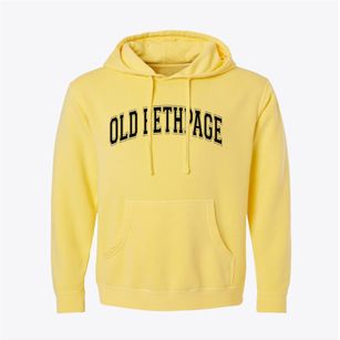 Old Bethpage New York Varsity Pigment-Dyed Hoodie