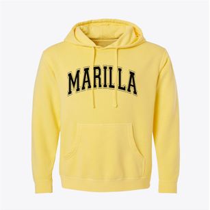 Marilla New York Varsity Pigment-Dyed Hoodie