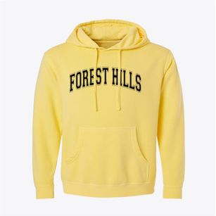 Forest Hills Tennessee Varsity Pigment-Dyed Hoodie