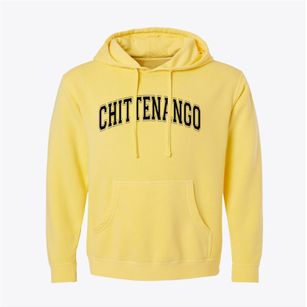 Chittenango New York Varsity Pigment-Dyed Hoodie