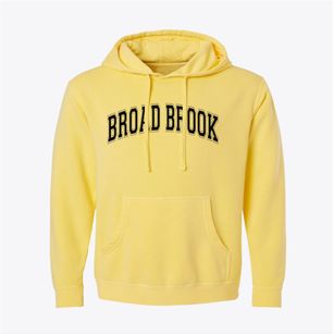 Broad Brook Connecticut Varsity Pigment-Dyed Hoodie