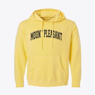 Mount Pleasant Pennsylvania Varsity Pigment-Dyed Hoodie