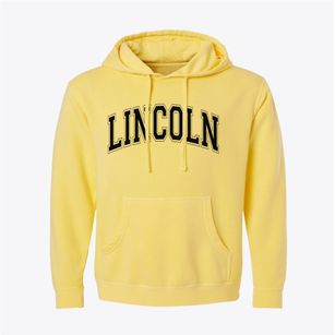 Lincoln California Varsity Pigment-Dyed Hoodie
