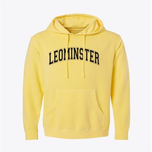 Leominster Massachusetts Varsity Pigment-Dyed Hoodie