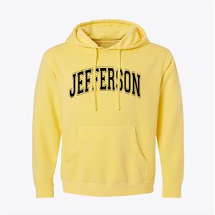 Jefferson New York Varsity Pigment-Dyed Hoodie