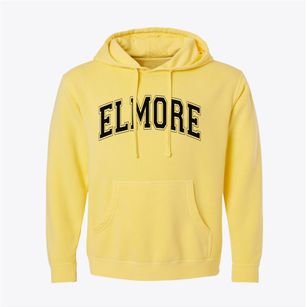 Elmore Alabama Varsity Pigment-Dyed Hoodie