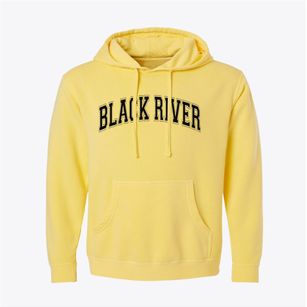 Black River New York Varsity Pigment-Dyed Hoodie