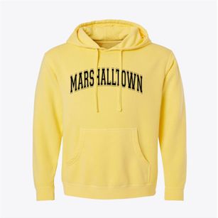 Marshalltown Iowa Varsity Pigment-Dyed Hoodie