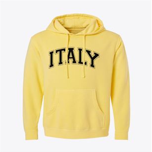 Italy New York Varsity Pigment-Dyed Hoodie