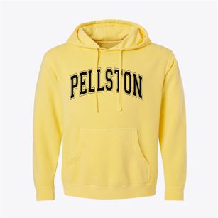 Pellston Michigan Varsity Pigment-Dyed Hoodie