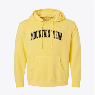 Mountain View Oklahoma Varsity Pigment-Dyed Hoodie