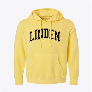 Linden Indiana Varsity Pigment-Dyed Hoodie